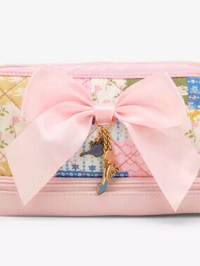 Her Universe Disney Princess Icons Patchwork Quilted Cosmetic Bag -Exclusive